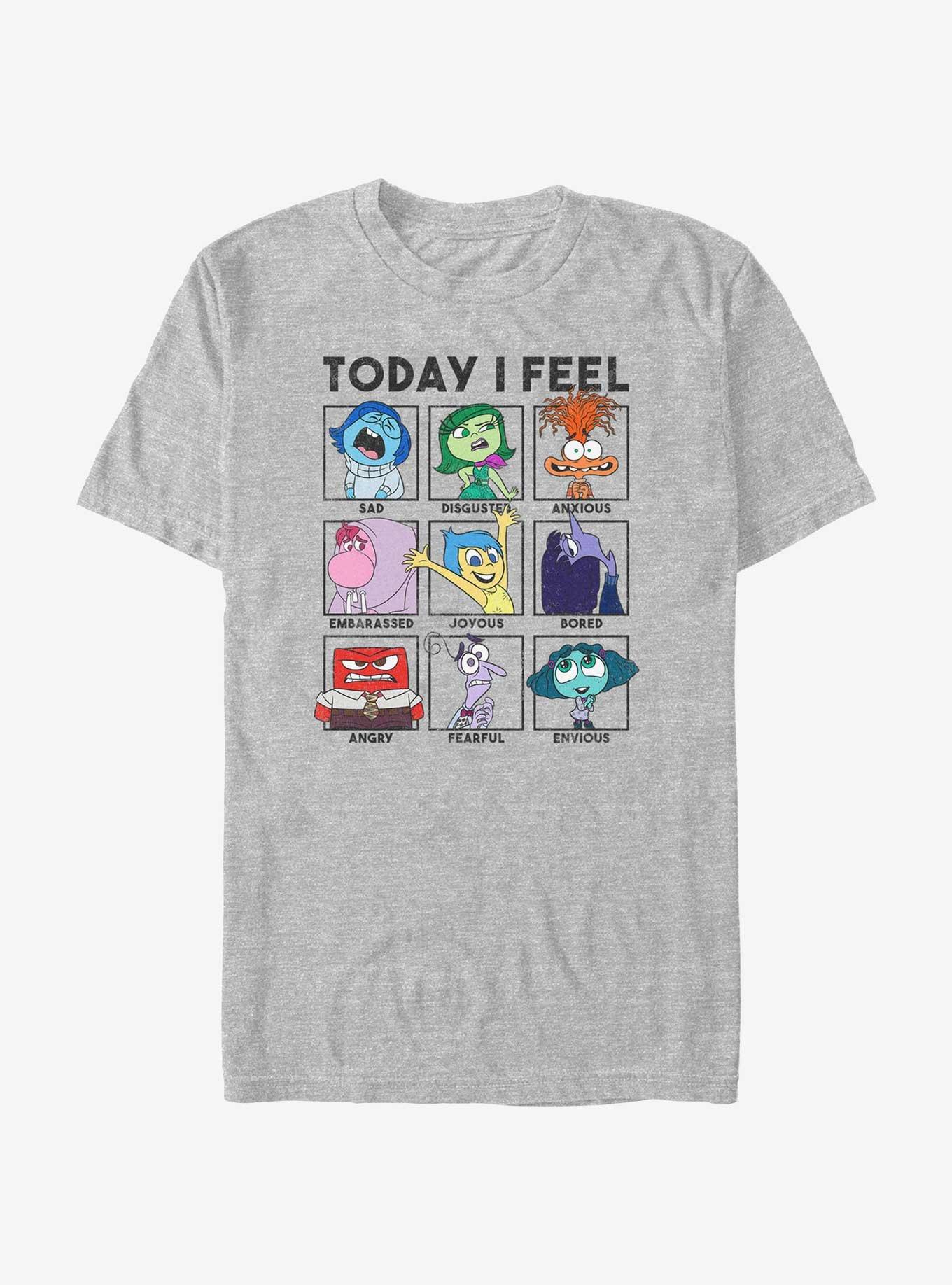 Disney Pixar Inside Out 2 Today I Feel T-Shirt, , hi-res