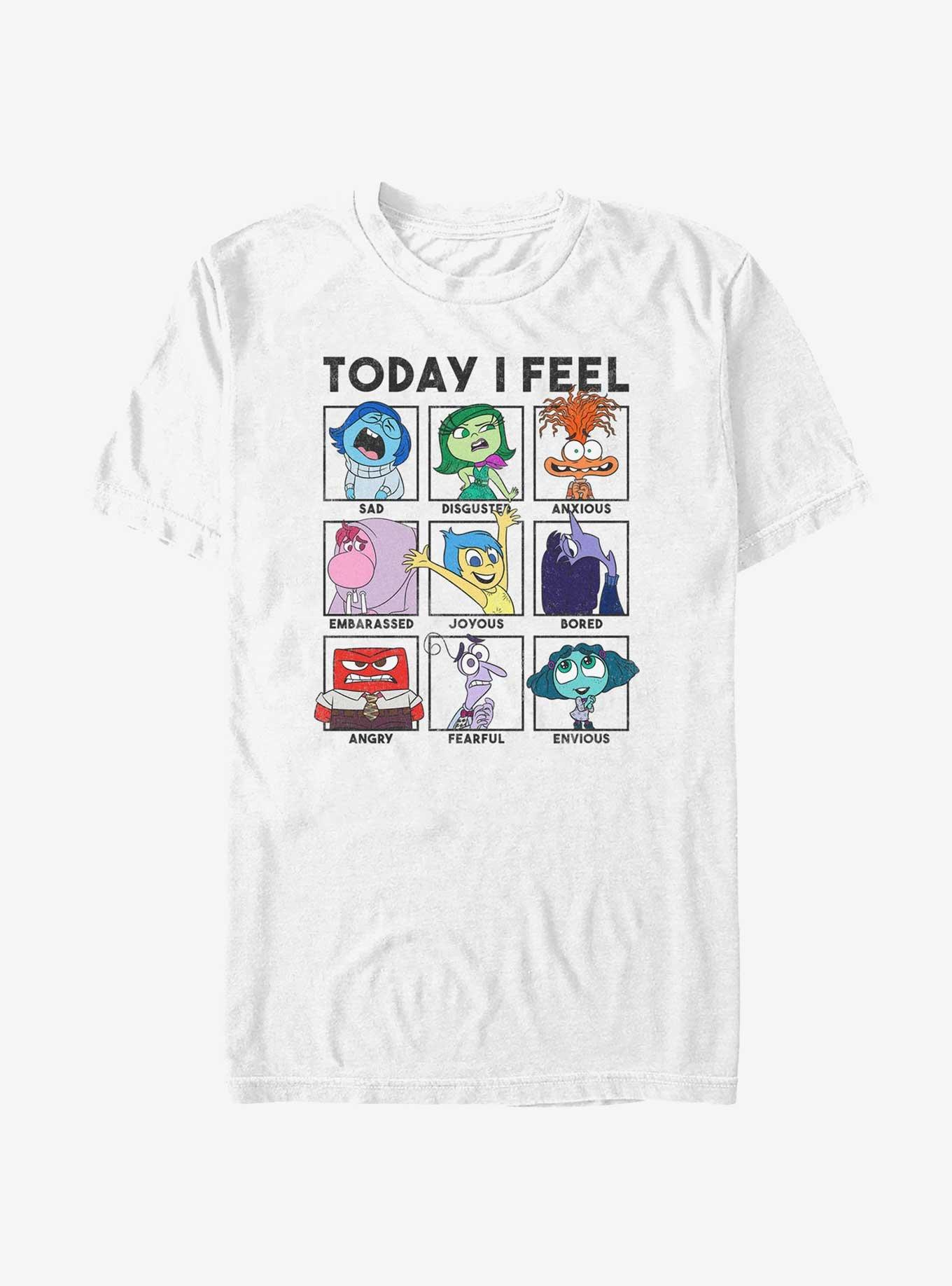 Disney Pixar Inside Out 2 Today I Feel T-Shirt, , hi-res