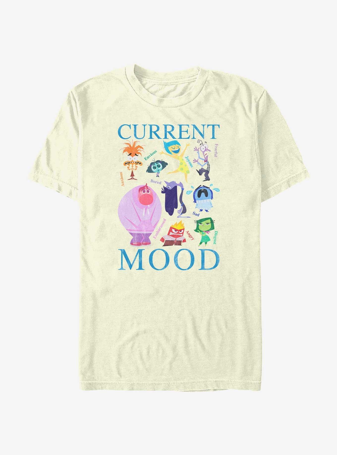 Disney Pixar Inside Out 2 Current Mood T-Shirt, NATURAL, hi-res