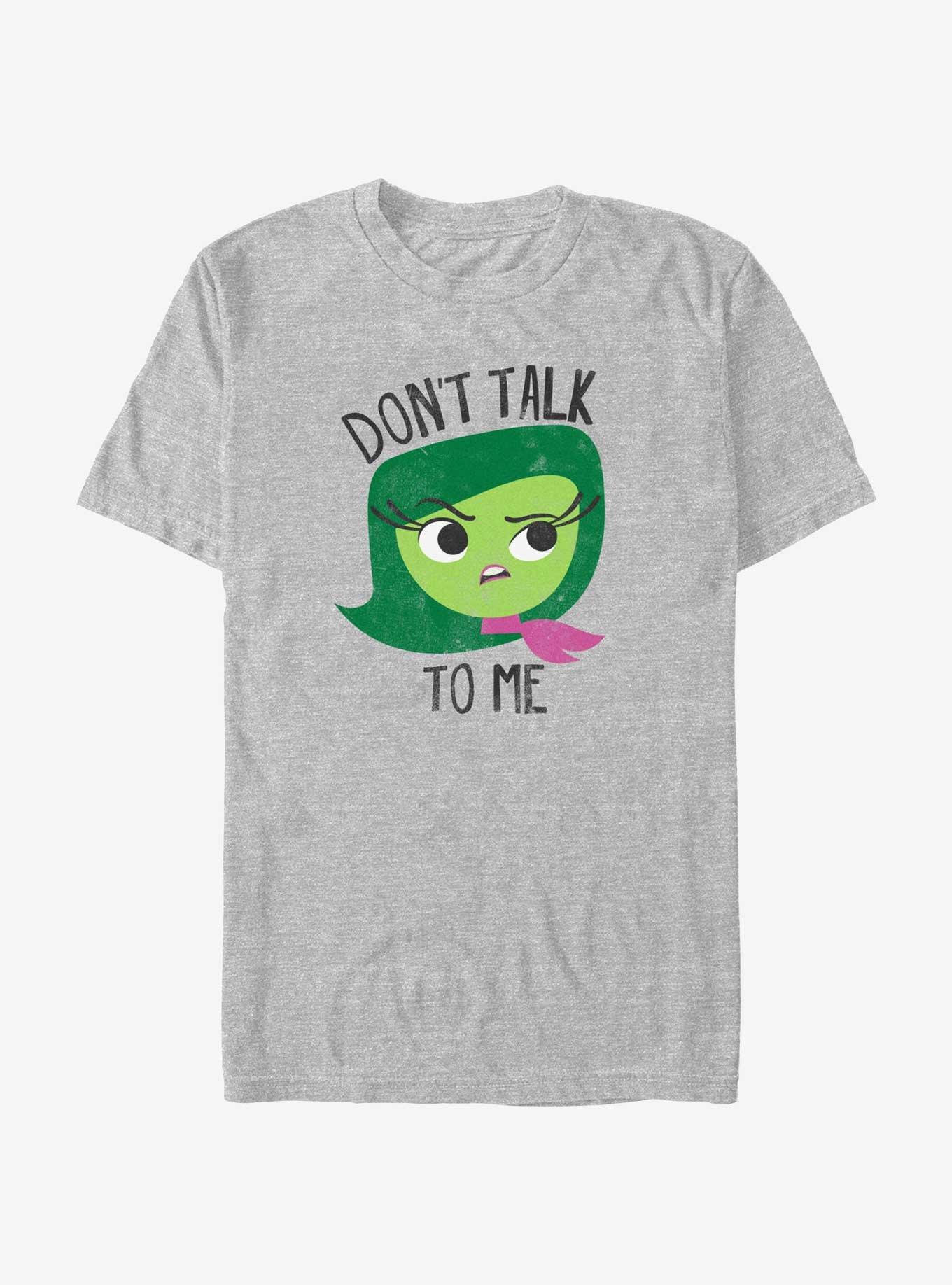 Disney Pixar Inside Out 2 Disgust Don't Talk To Me T-Shirt, ATH HTR, hi-res