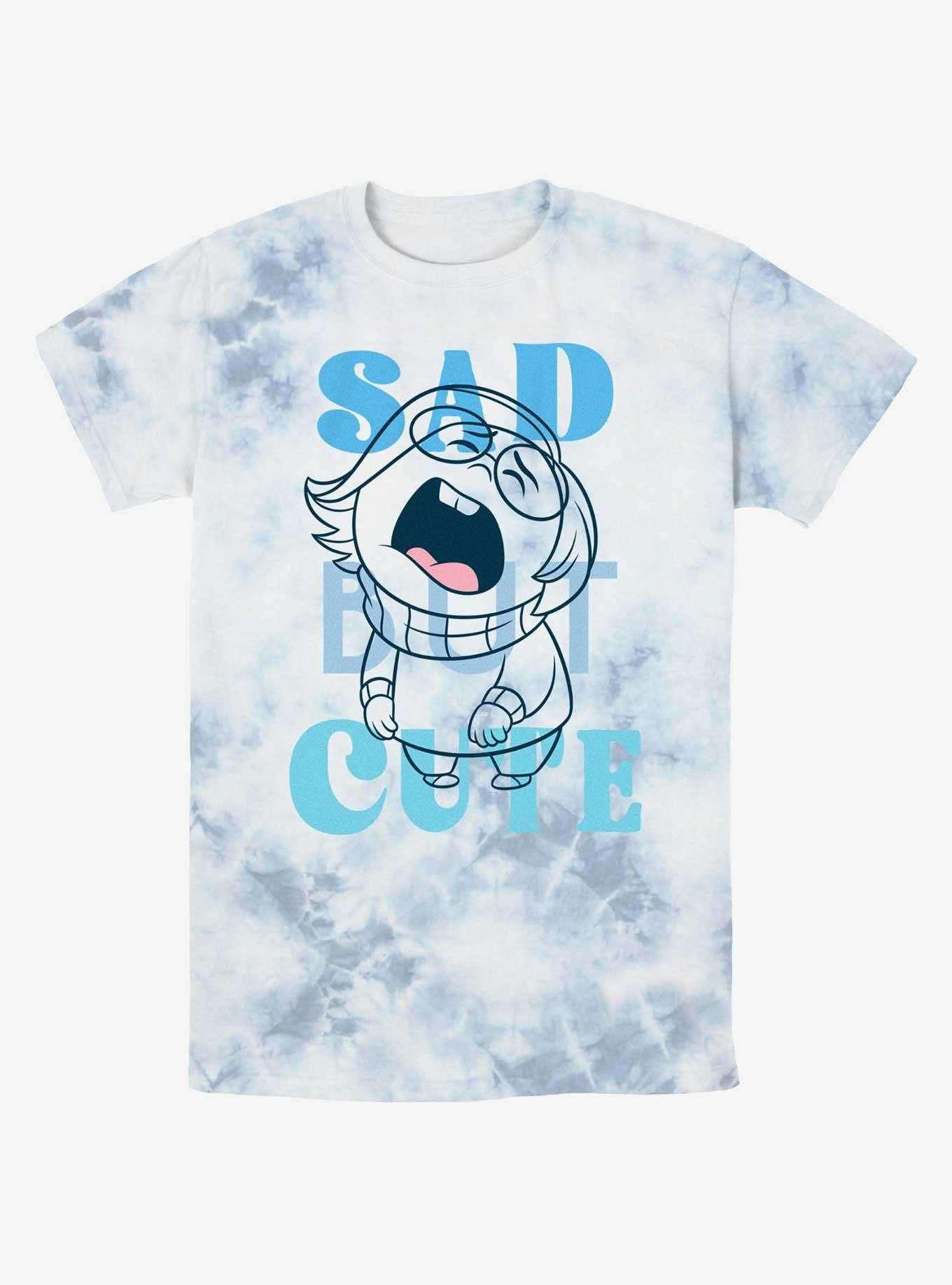 Disney Pixar Inside Out 2 Sad But Cute Tie-Dye T-Shirt, , hi-res