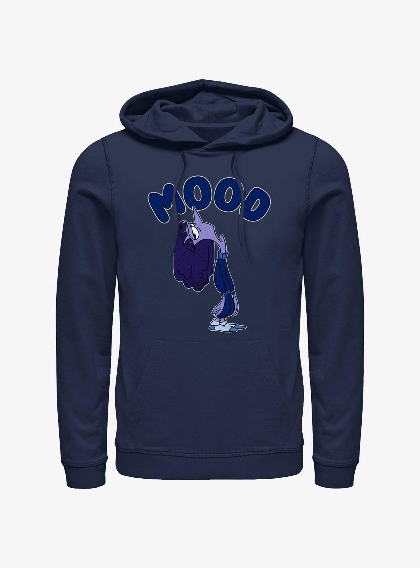 Disney Pixar Inside Out 2 Ennui Mood Hoodie, NAVY, hi-res