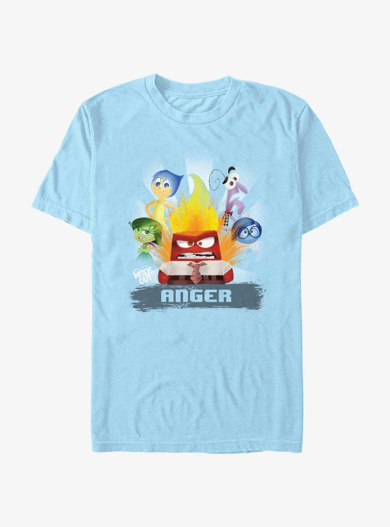 Disney Pixar Inside Out 2 Anger Bursting T-Shirt, , hi-res