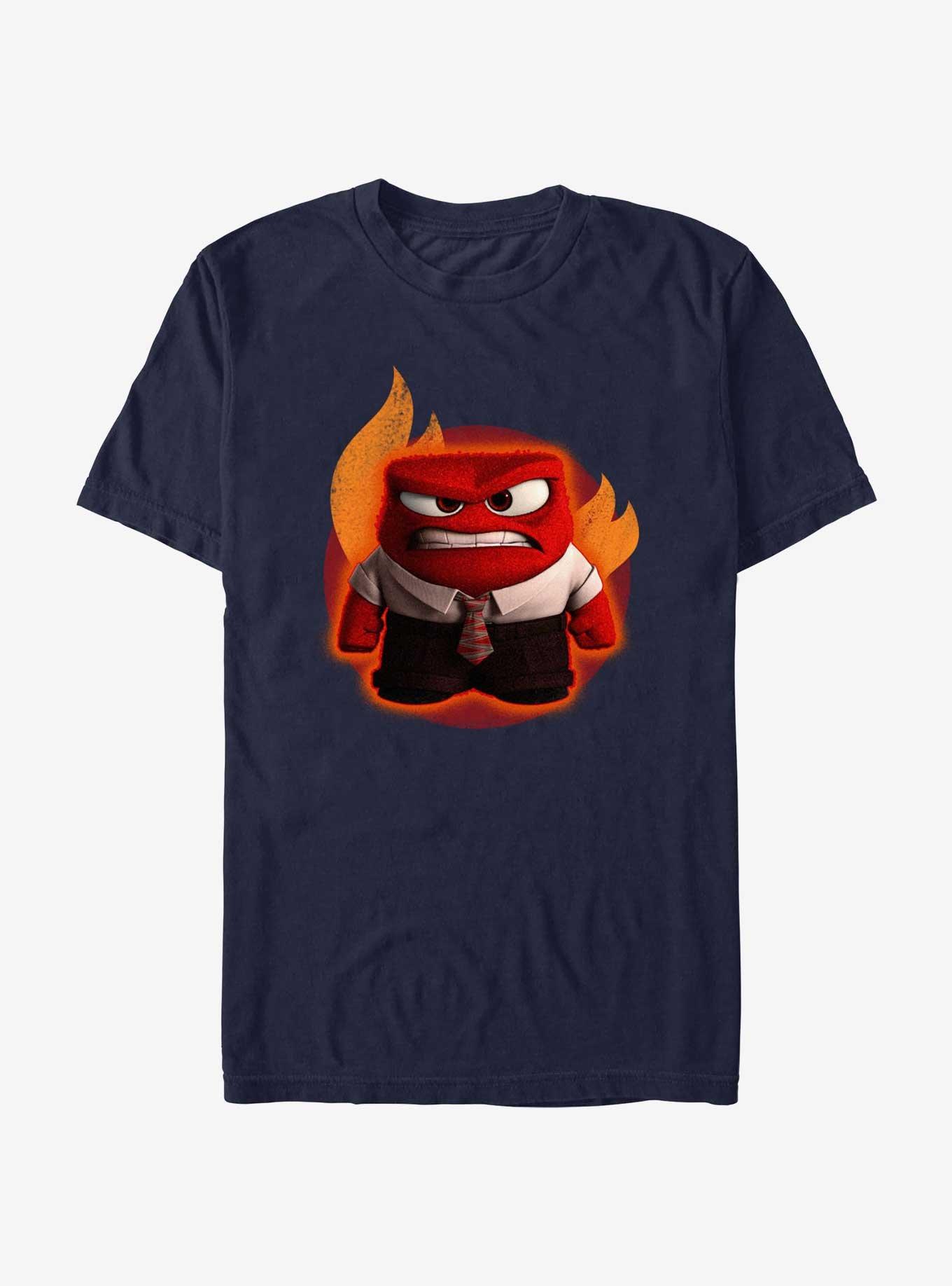 Disney Pixar Inside Out 2 Anger Managed T-Shirt - BLUE | BoxLunch