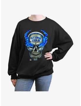 WWE Austin 316 Skull Girls Oversized Sweatshirt, , hi-res