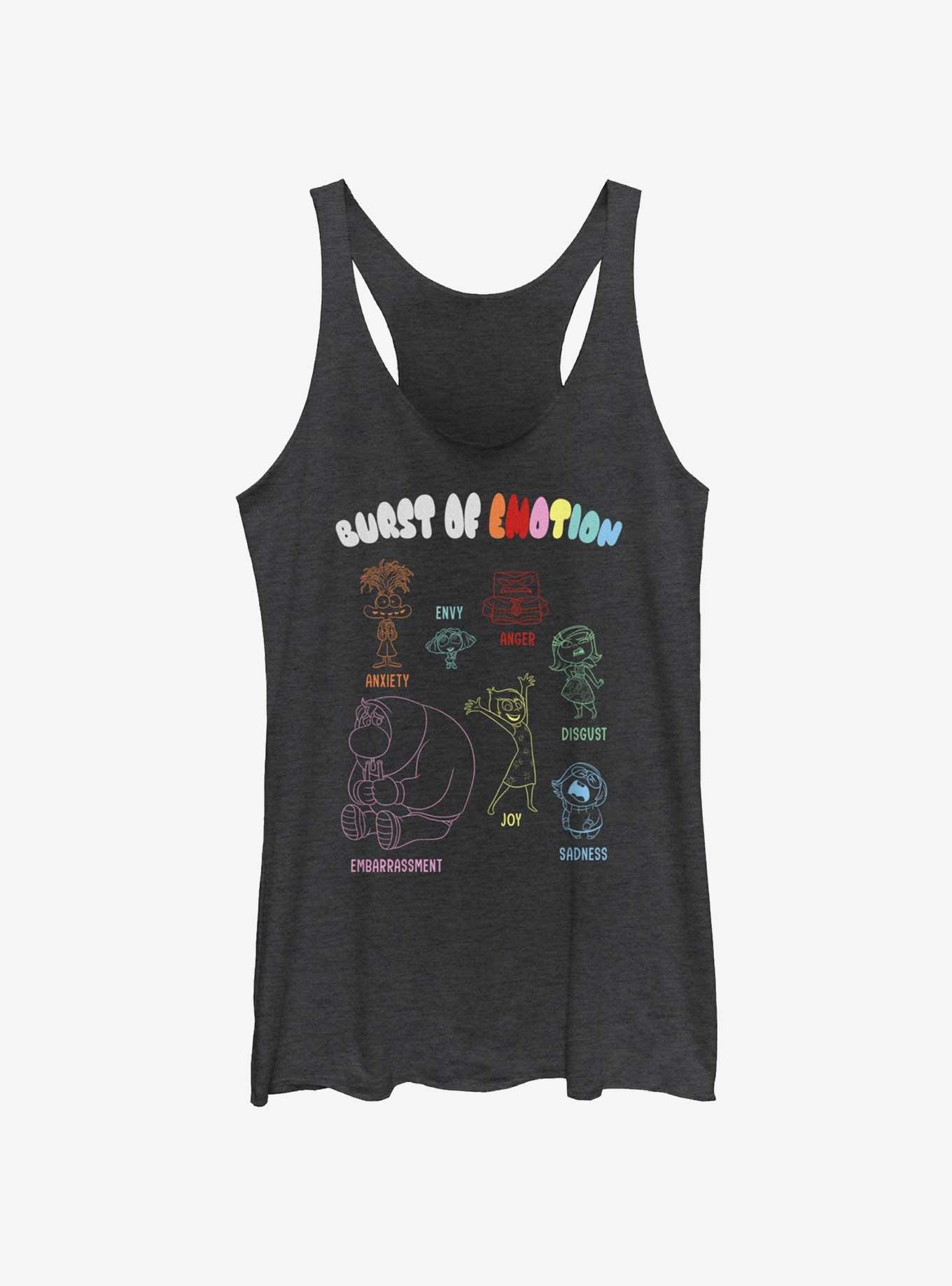 Disney Pixar Inside Out 2 Burst Of Emotion Womens Tank Top, , hi-res