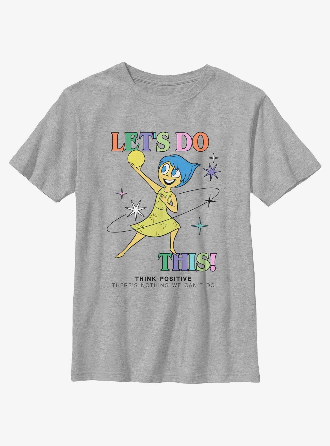 Disney Pixar Inside Out 2 Let's Do This Joy Youth T-Shirt, , hi-res