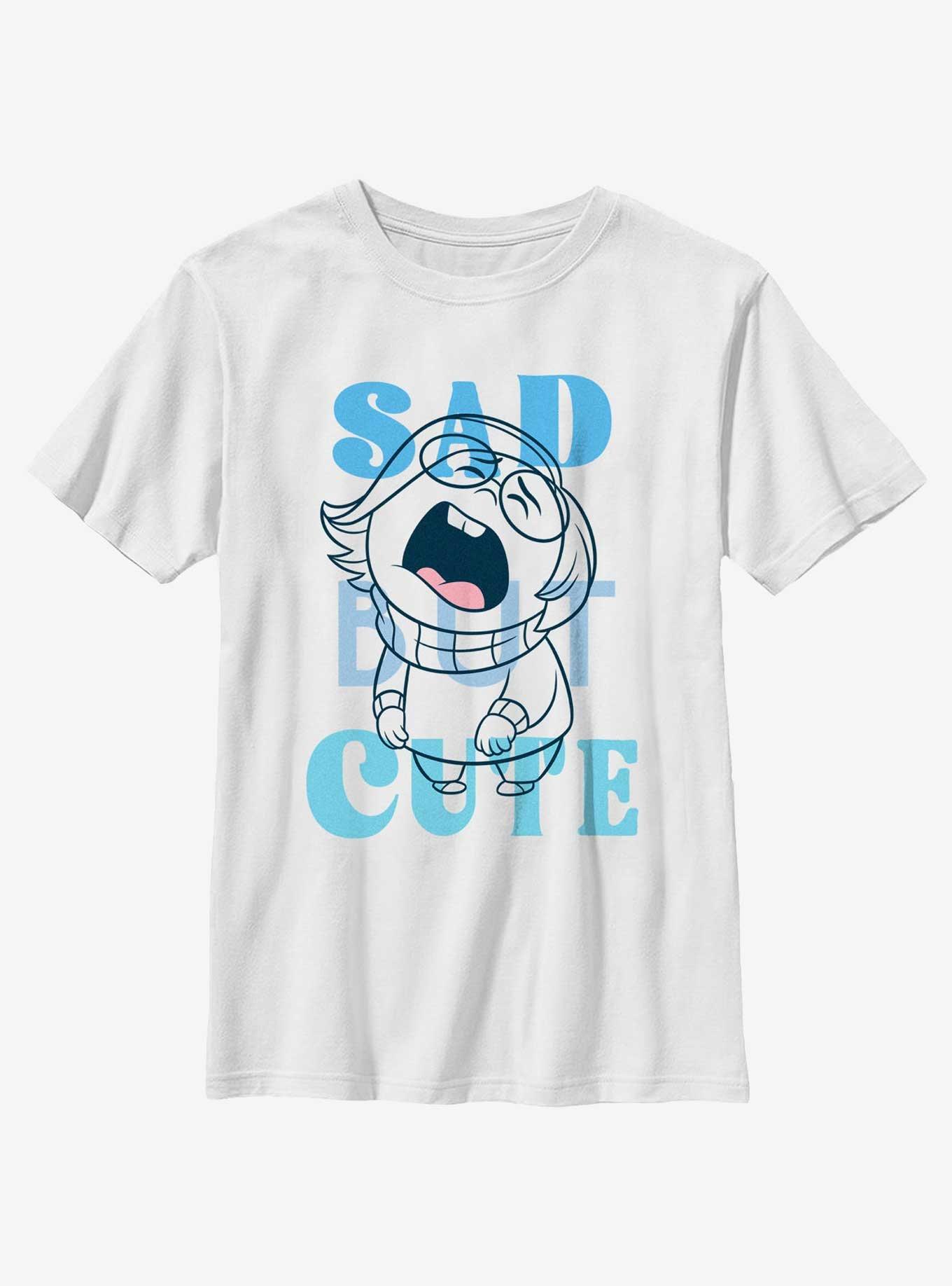 Disney Pixar Inside Out 2 Sad But Cute Youth T-Shirt