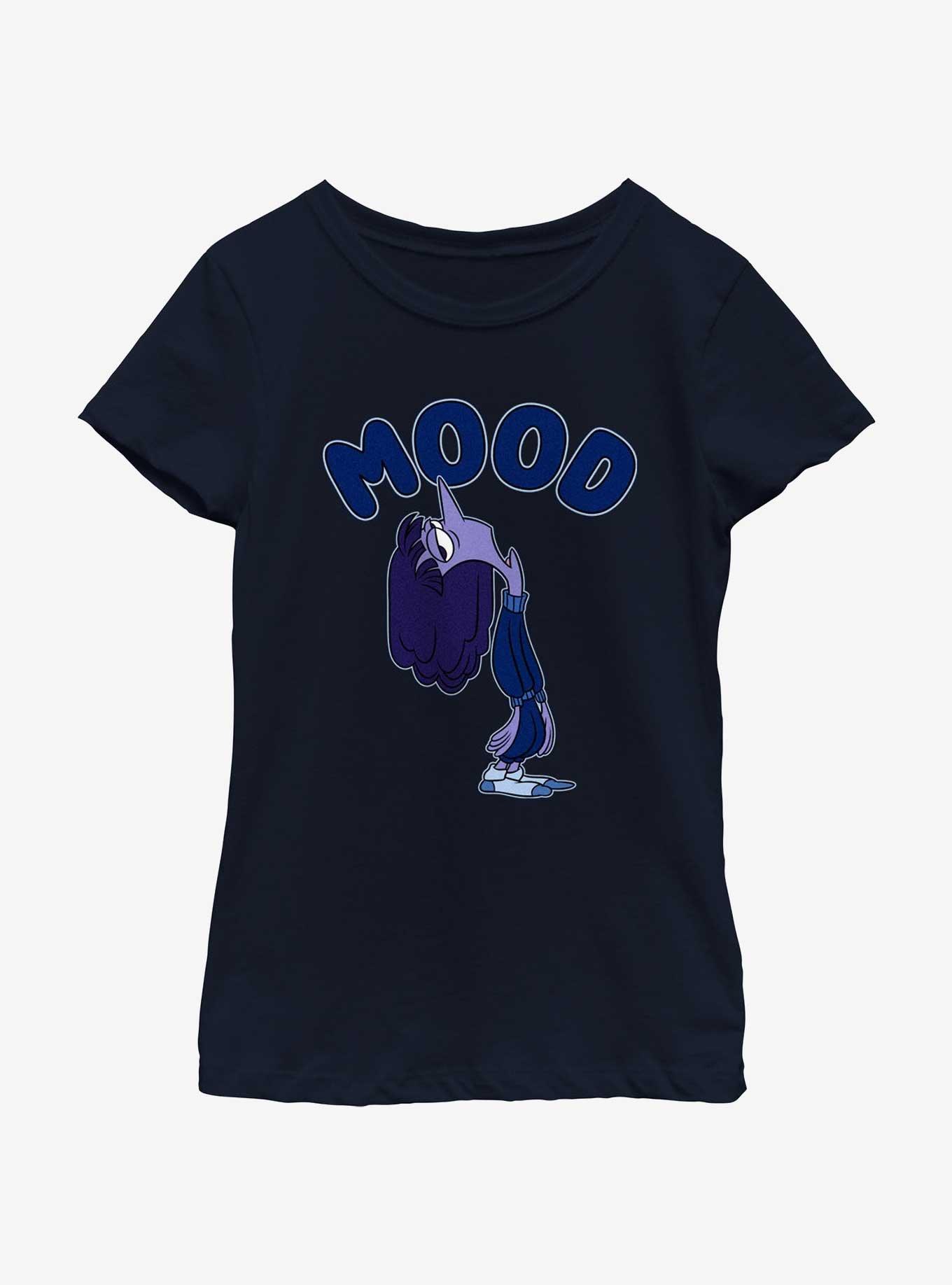 Disney Pixar Inside Out 2 Ennui Mood Girls Youth T-Shirt, , hi-res