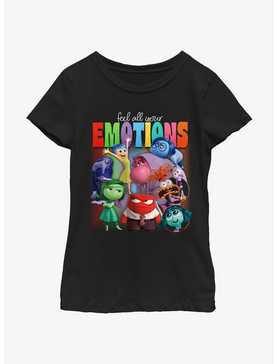 Disney Pixar Inside Out 2 Feel Your Emotions Girls Youth T-Shirt, , hi-res