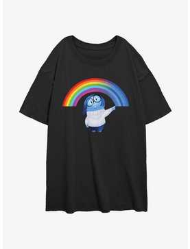 Disney Pixar Inside Out 2 Sadness Cheer Up Womens Oversized T-Shirt, , hi-res