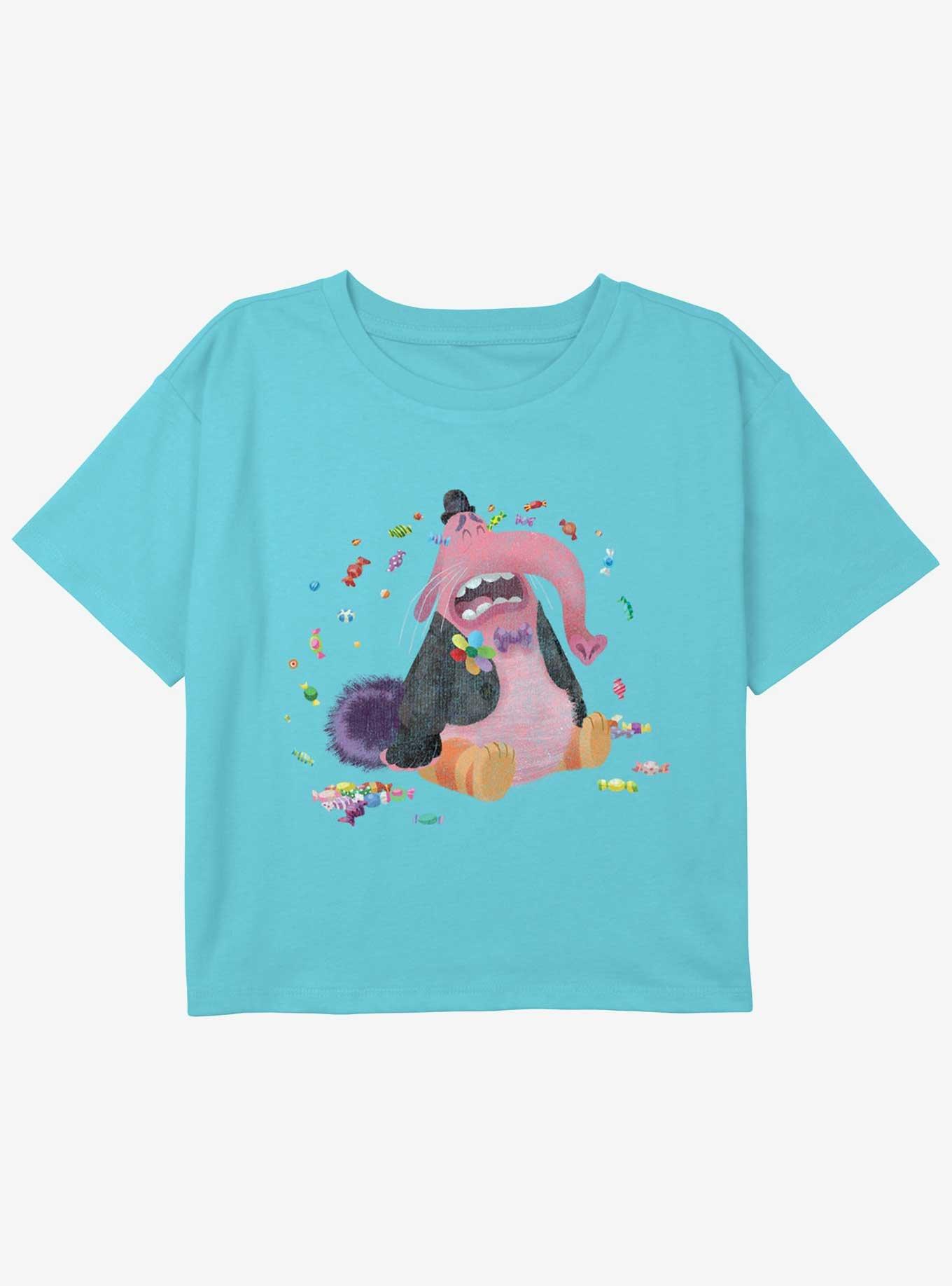 Disney Pixar Inside Out 2 Bing Bong Sweet Tears Girls Boxy Crop T-Shirt, , hi-res