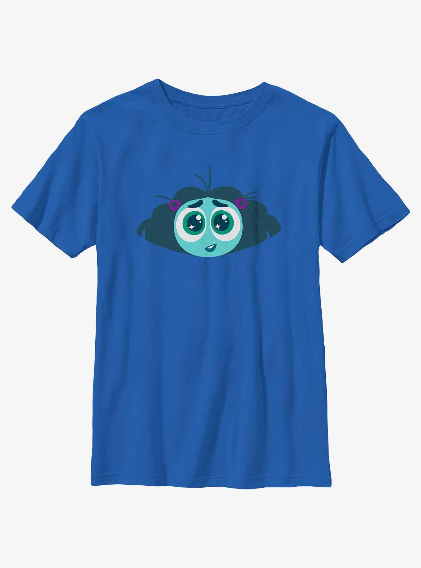 Disney Pixar Inside Out 2 Envious Head Youth T-Shirt, ROYAL, hi-res