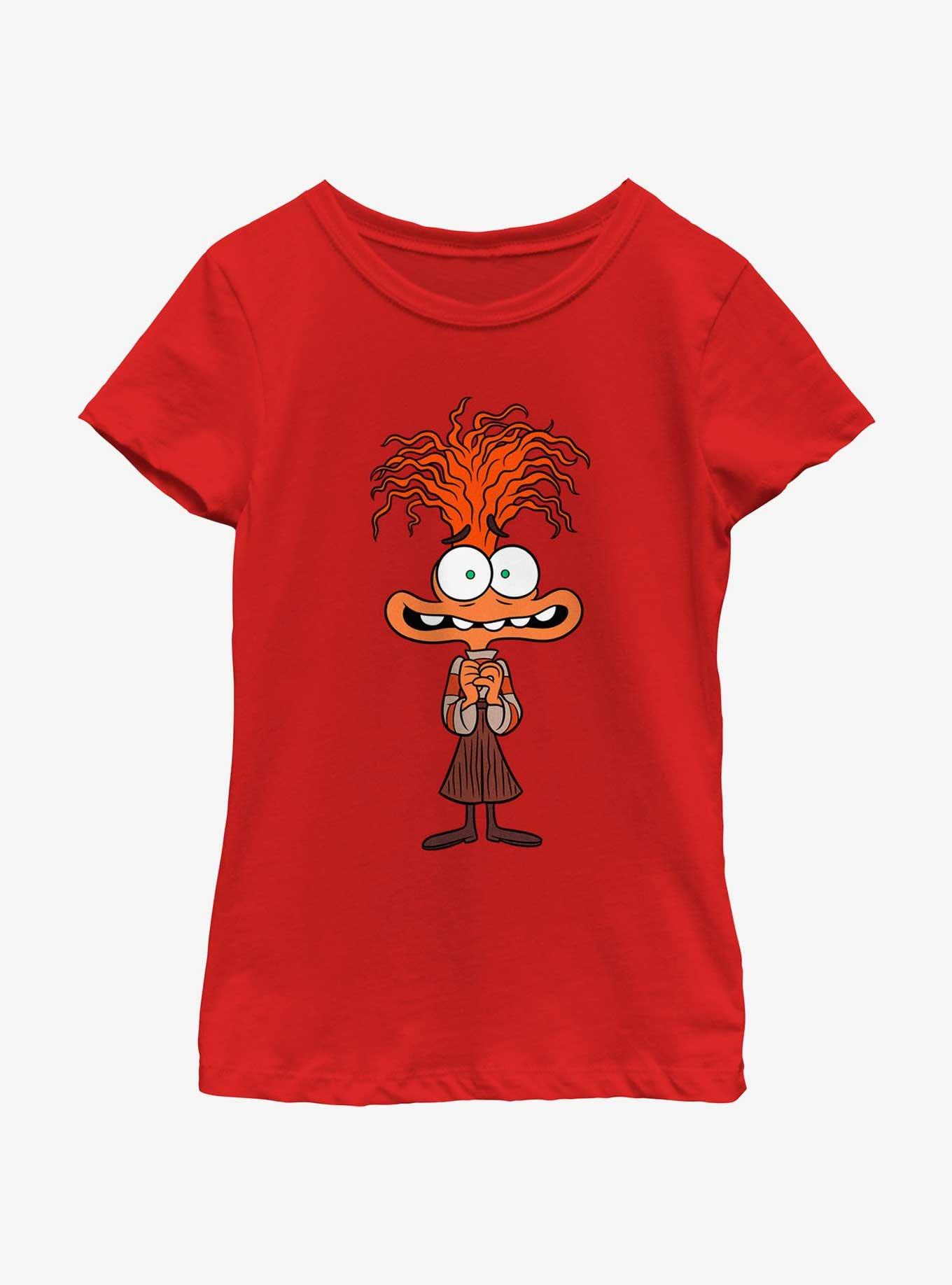 Disney Pixar Inside Out 2 Anxious Anxiety Girls Youth T-Shirt, , hi-res
