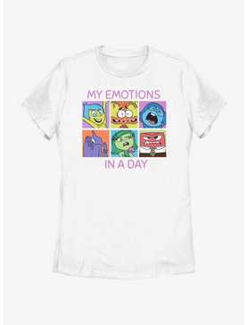 Disney Pixar Inside Out 2 My Emotions In A Day Womens T-Shirt, , hi-res