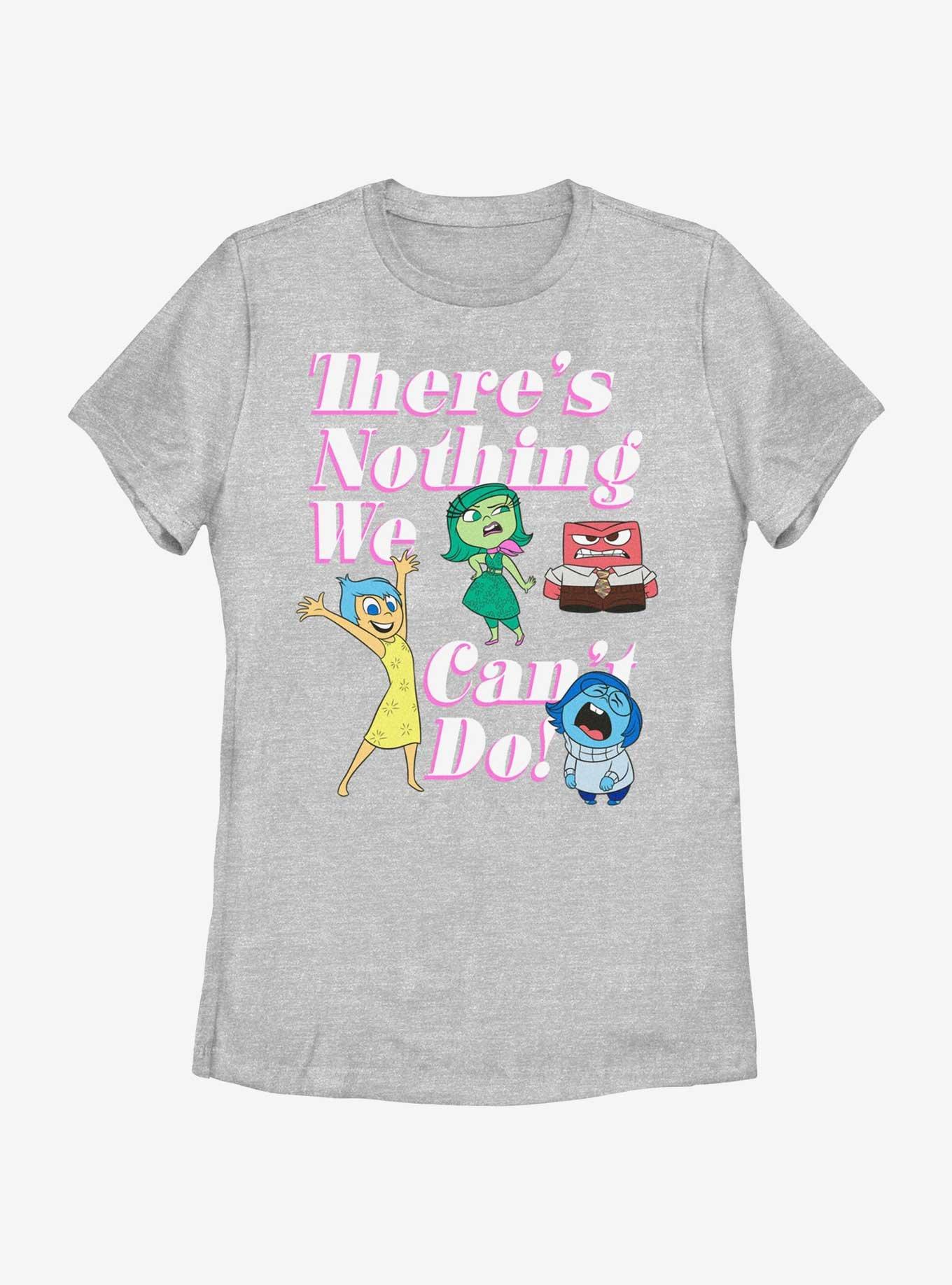 Disney Pixar Inside Out 2 There's Nothing We Can't Do Womens T-Shirt, ATH HTR, hi-res
