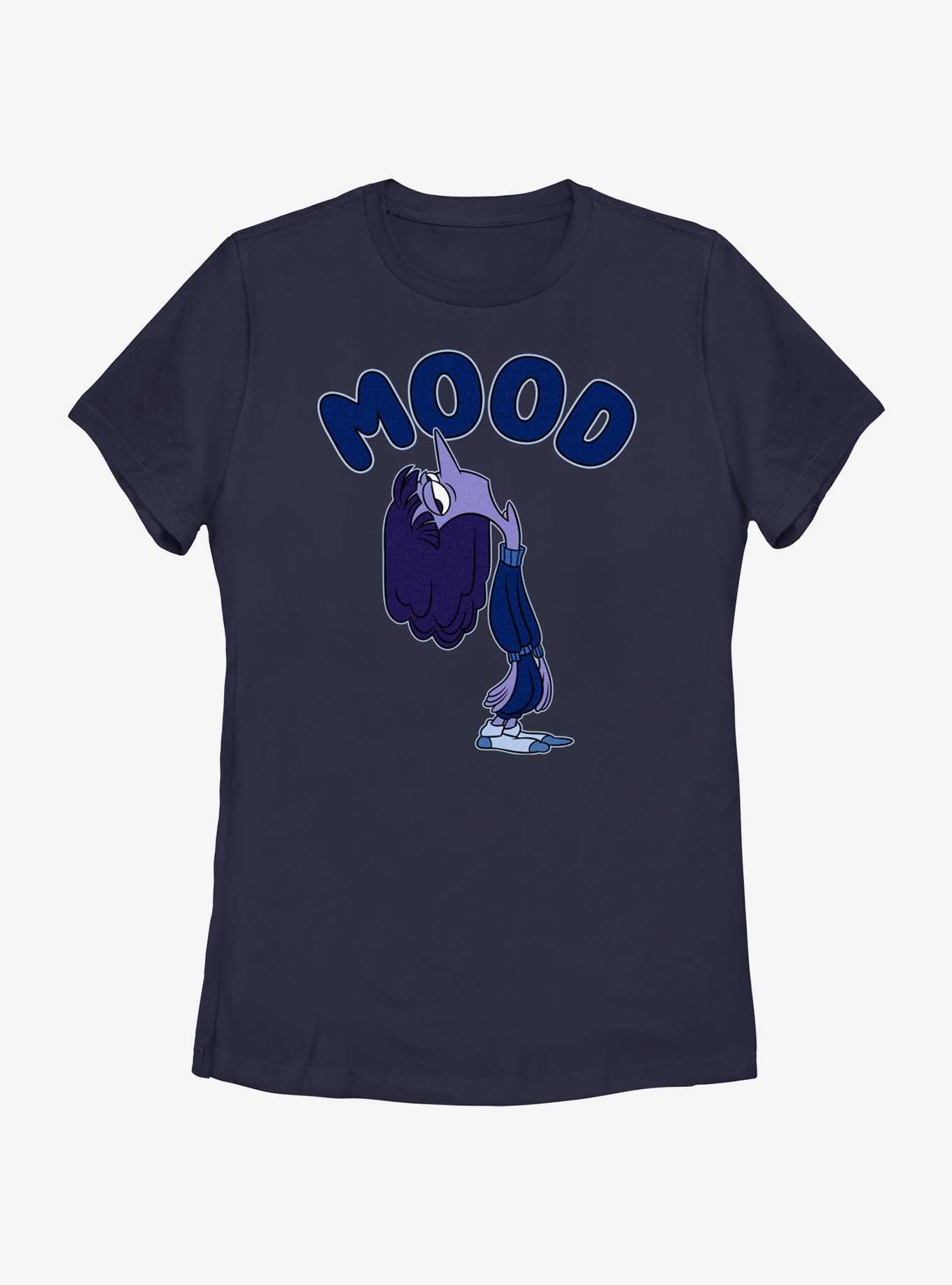 Disney Pixar Inside Out 2 Ennui Mood Womens T-Shirt, NAVY, hi-res