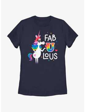 Disney Pixar Inside Out 2 Unicorn Fabulous Rainbow Womens T-Shirt, , hi-res