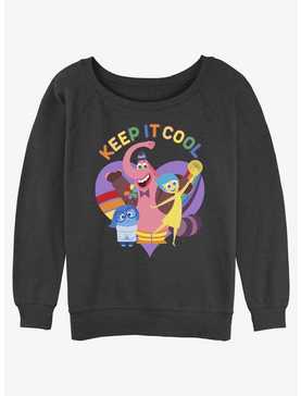 Disney Pixar Inside Out 2 Keep It Cool Womens Slouchy Sweatshirt, , hi-res