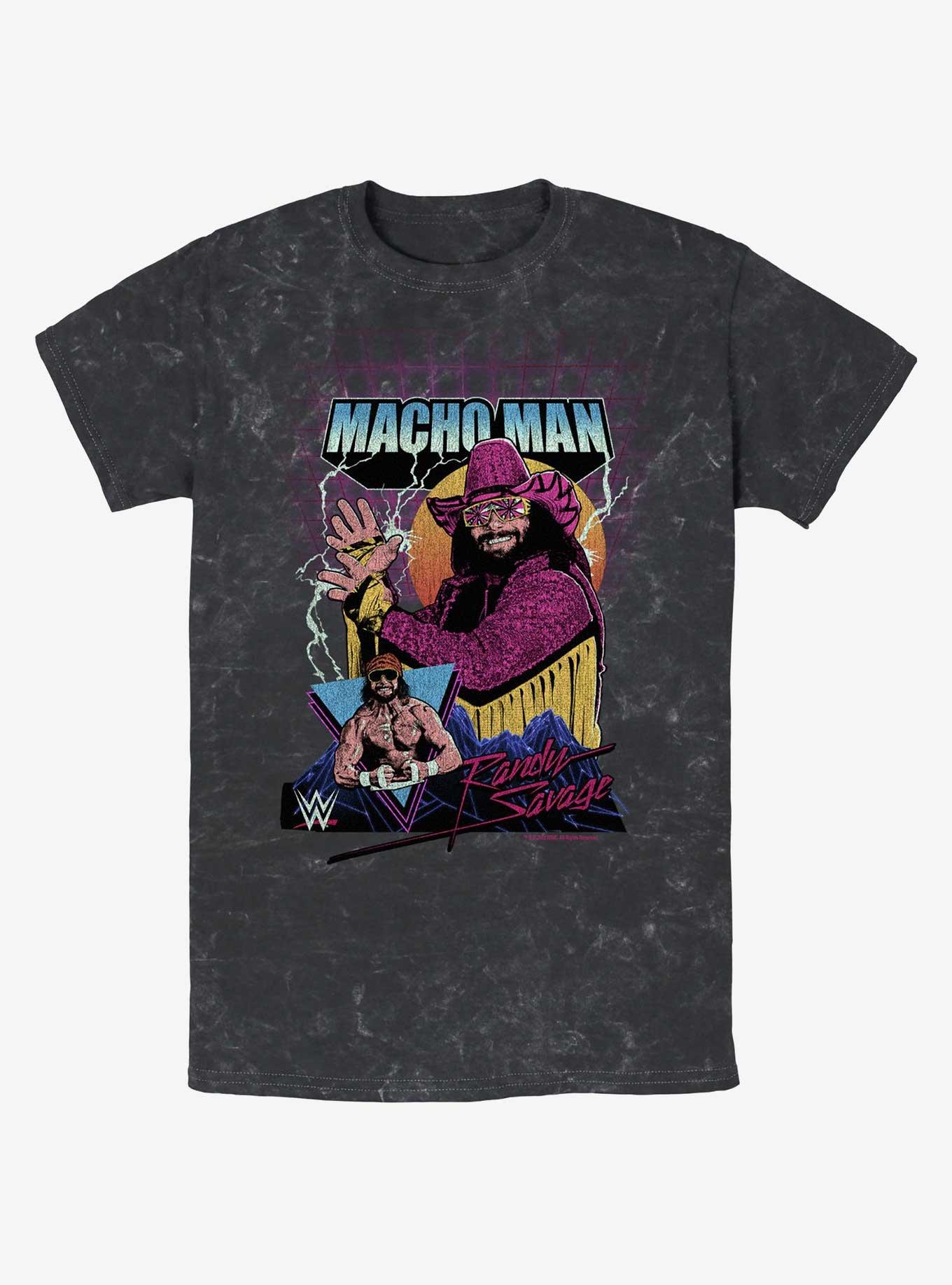 WWE Macho Man Randy Savage Mineral Wash T-Shirt, , hi-res