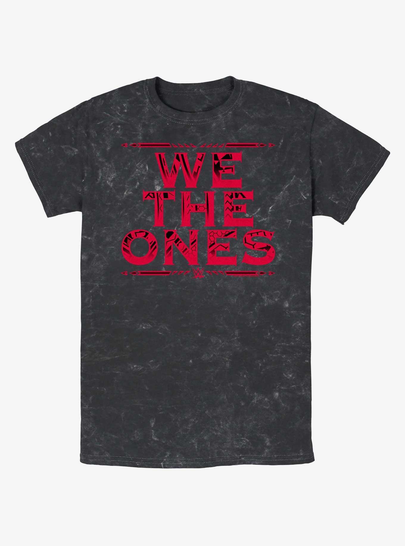 WWE We Are Bloodline Mineral Wash T-Shirt, BLACK, hi-res