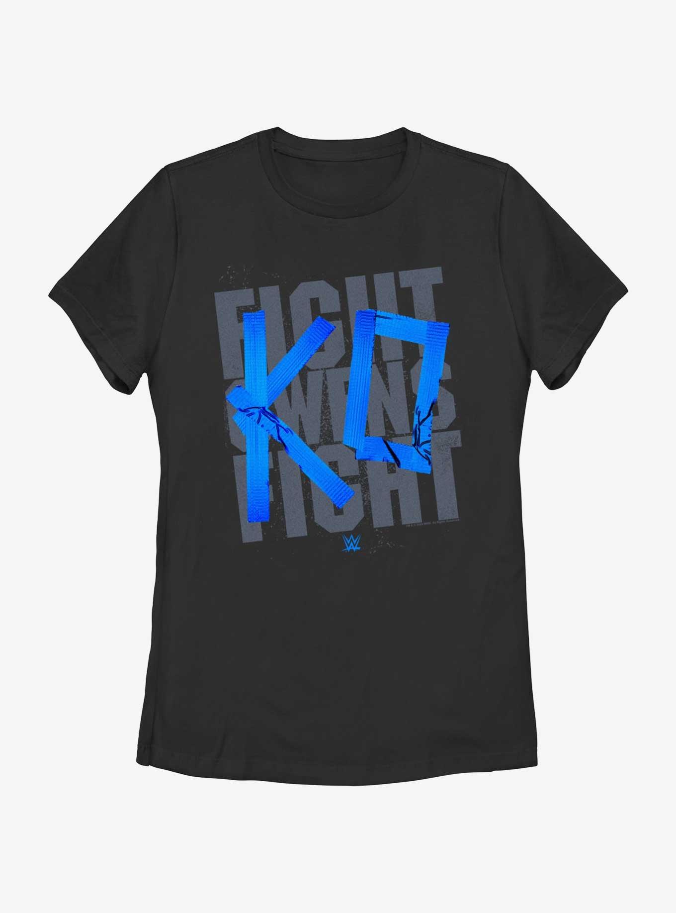 WWE Kevin Owens Fight Owens Fight KO Womens T-Shirt, BLACK, hi-res