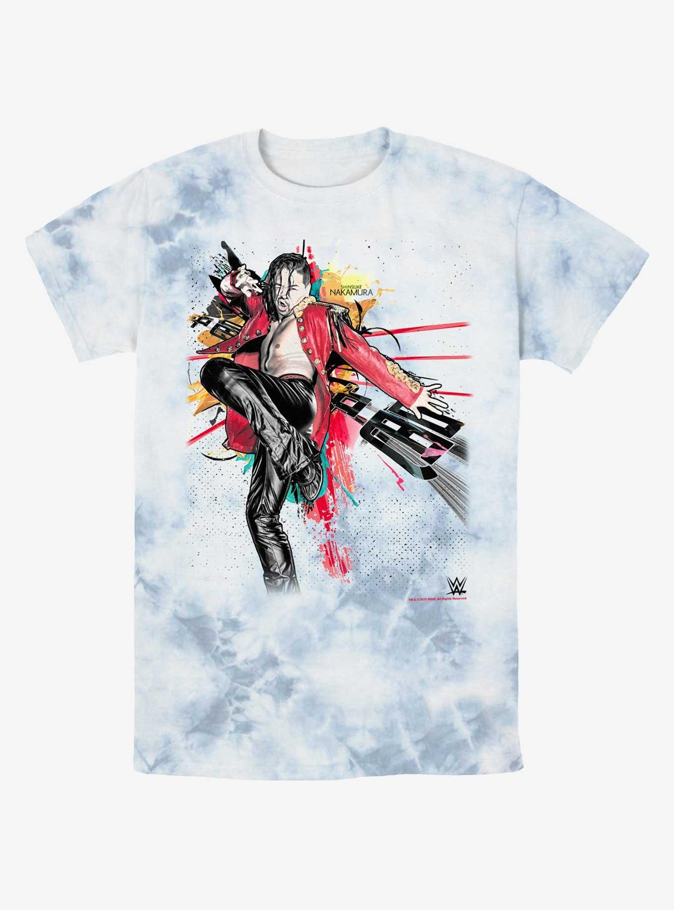 WWE Shinsuke Nakamura Color Pop Tie-Dye T-Shirt, , hi-res