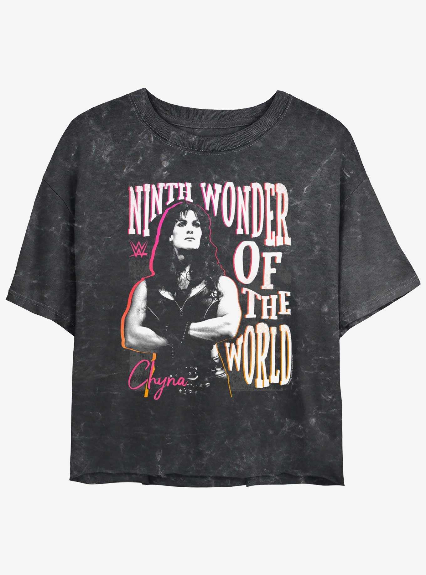 WWE Ninth Wonder Chyna Mineral Wash Girls Crop T-Shirt, , hi-res