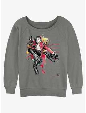 WWE Shinsuke Nakamura Color Pop Girls Slouchy Sweatshirt, , hi-res