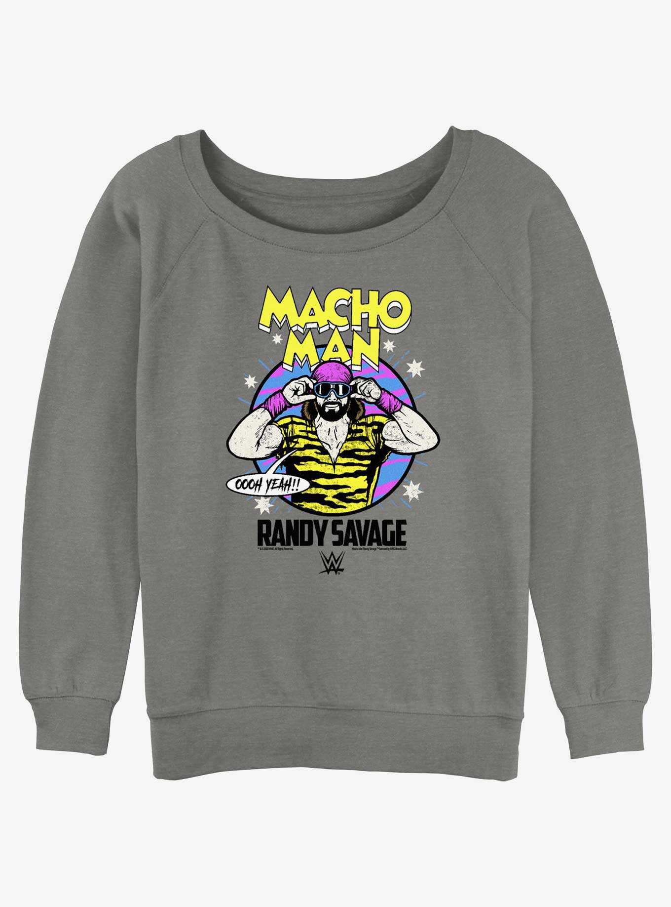 WWE Macho Man Randy Savage Girls Slouchy Sweatshirt, , hi-res