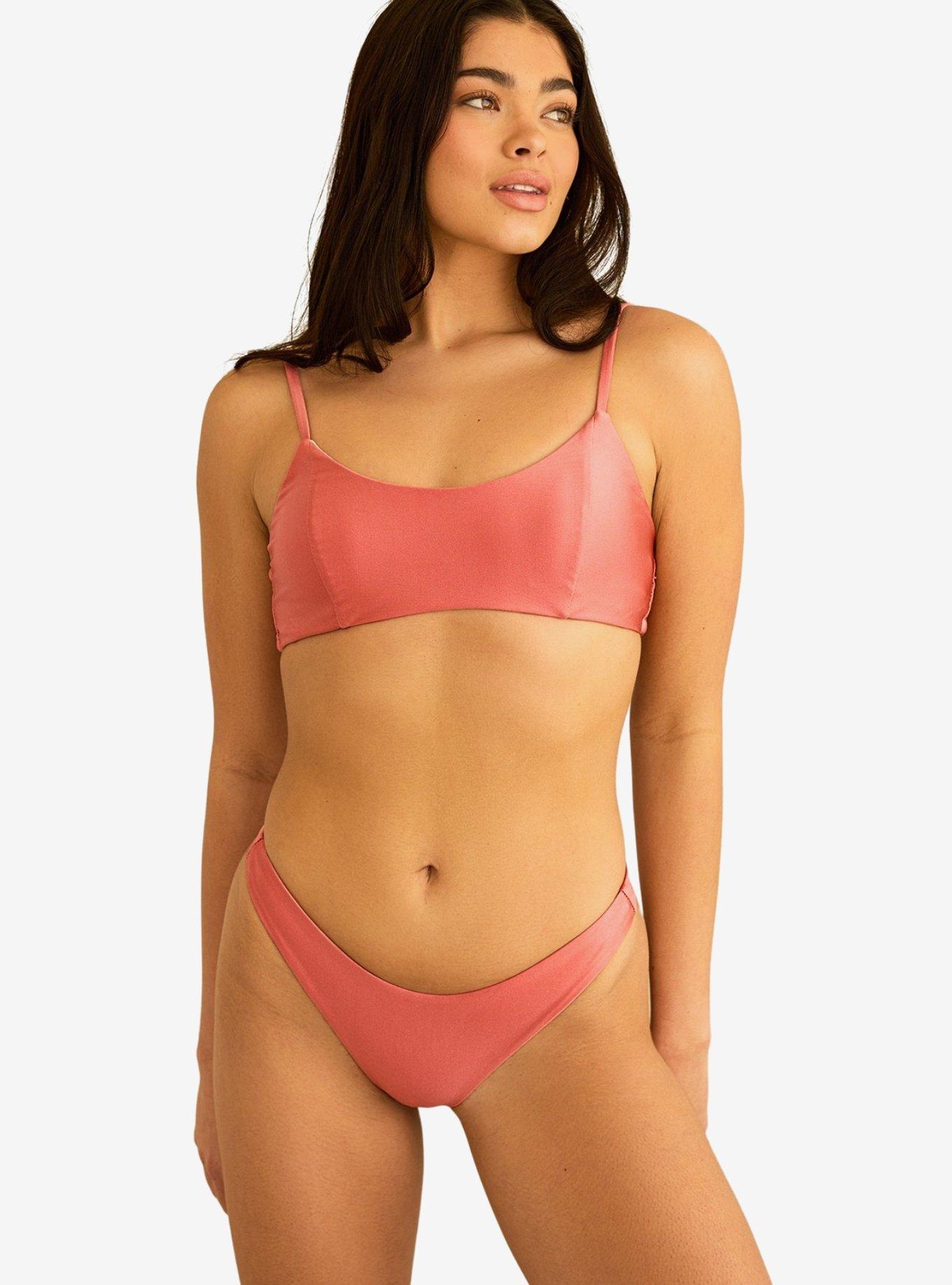 Dippin' Daisy's Redondo Adjustable Strap Swim Top Dusty Rose, , hi-res