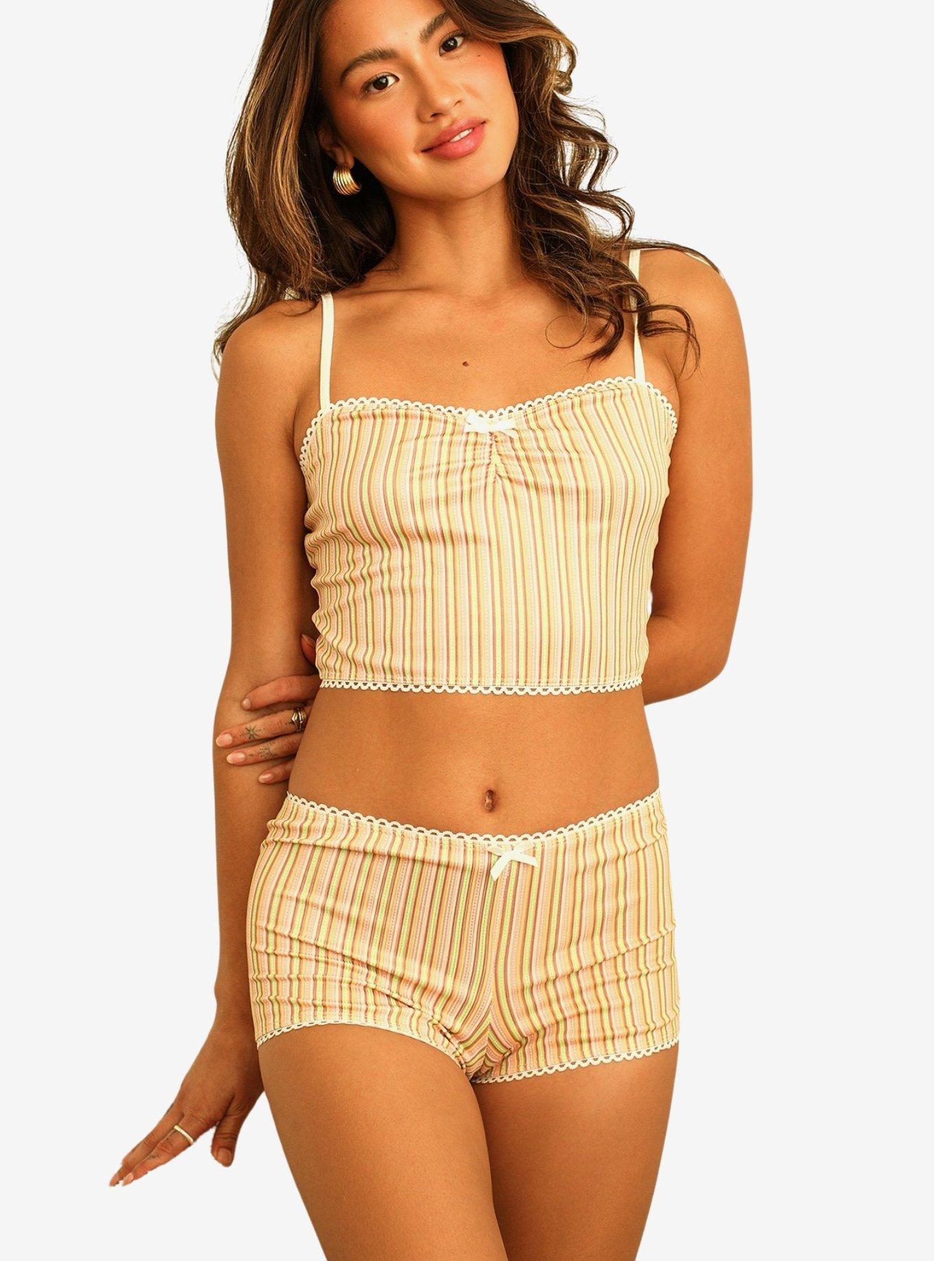 Dippin' Daisy's Sweet Dreams Pajama Set Nostalgia Stripe