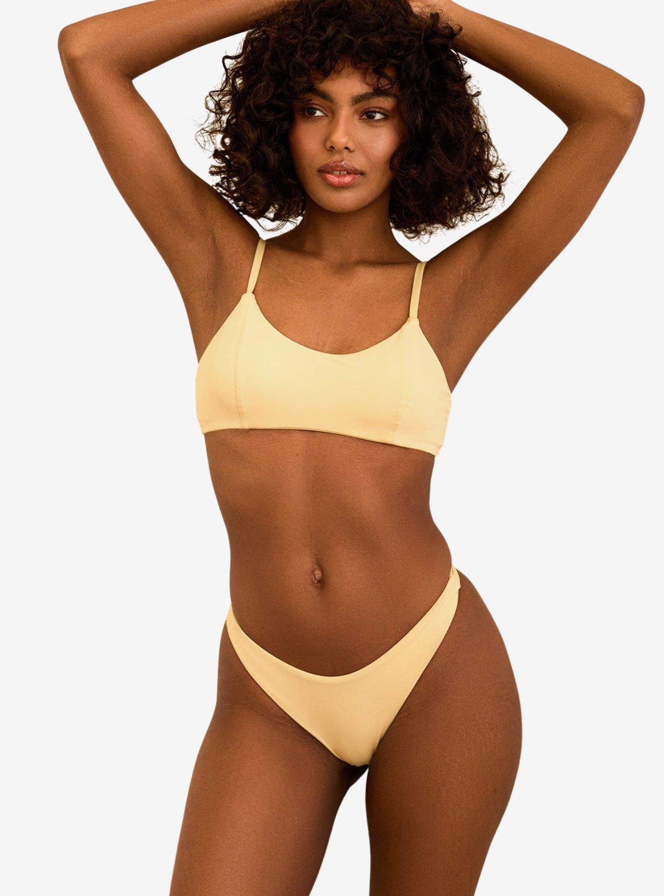 Dippin' Daisy's Redondo Adjustable Strap Swim Top Vanilla, FRENCH VANILLA, hi-res
