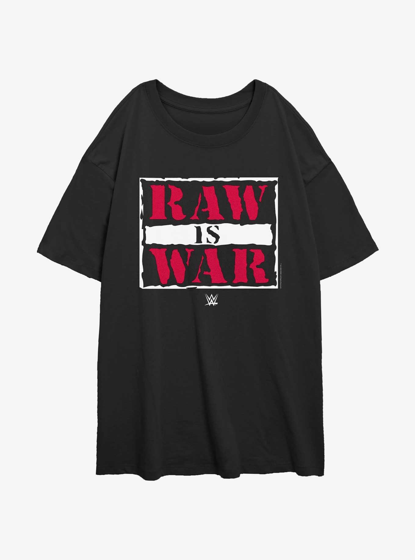 WWE Raw Is War Womens Oversized T-Shirt, , hi-res