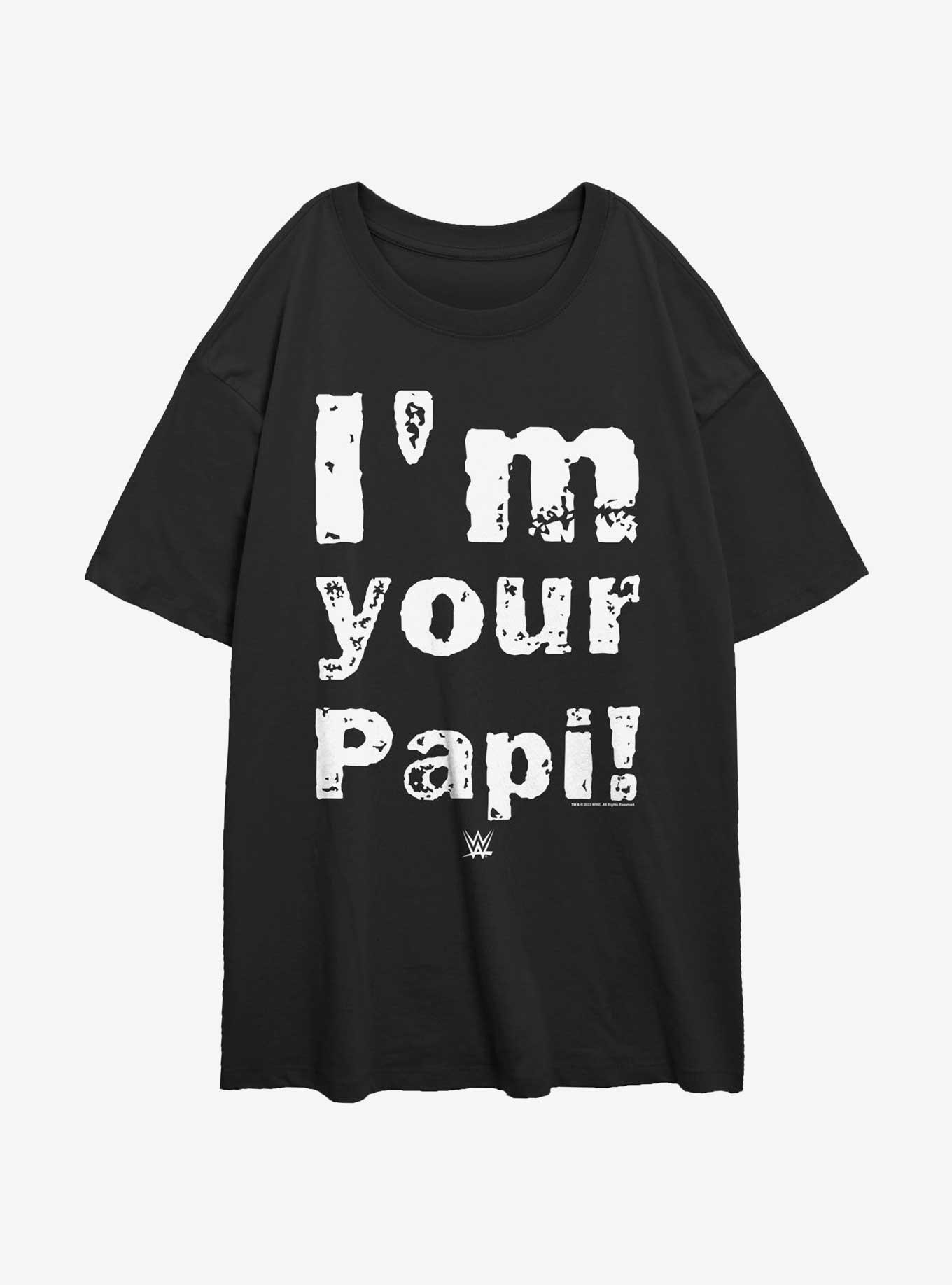 WWE Papi Eddie Guerrero Womens Oversized T-Shirt, , hi-res