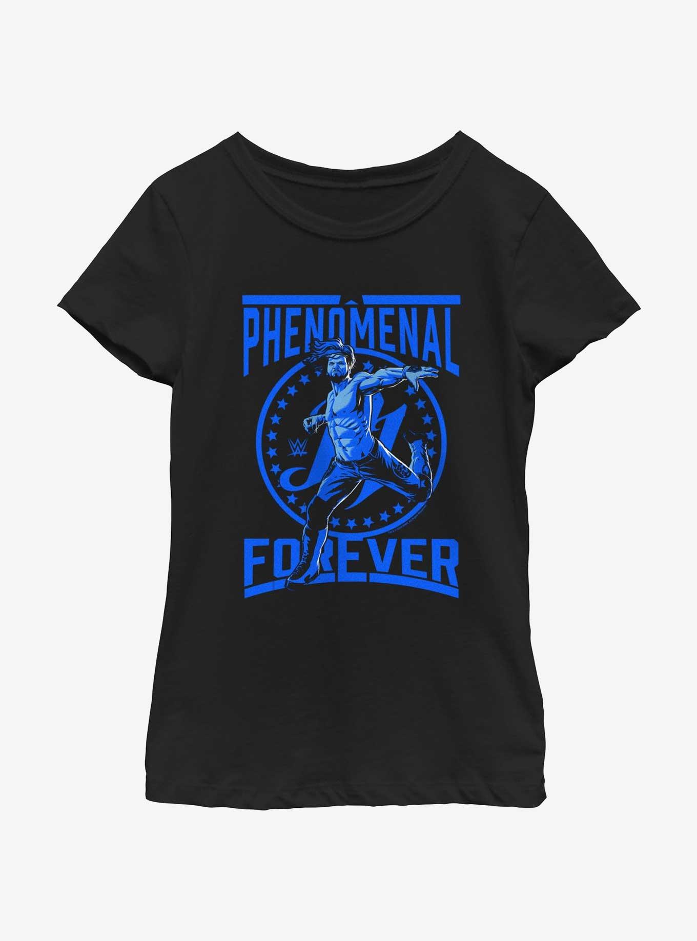 WWE AJ Styles Phenomenal Forever Youth Girls T-Shirt