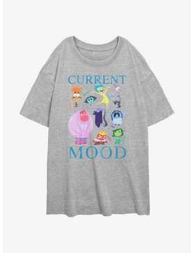 Disney Pixar Inside Out 2 Current Mood Womens Oversized T-Shirt, , hi-res
