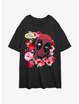 Marvel Deadpool What Is This Womens Oversized T-Shirt, , hi-res