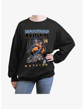 Wolverine Mutated Womens Oversized Sweatshirt, , hi-res