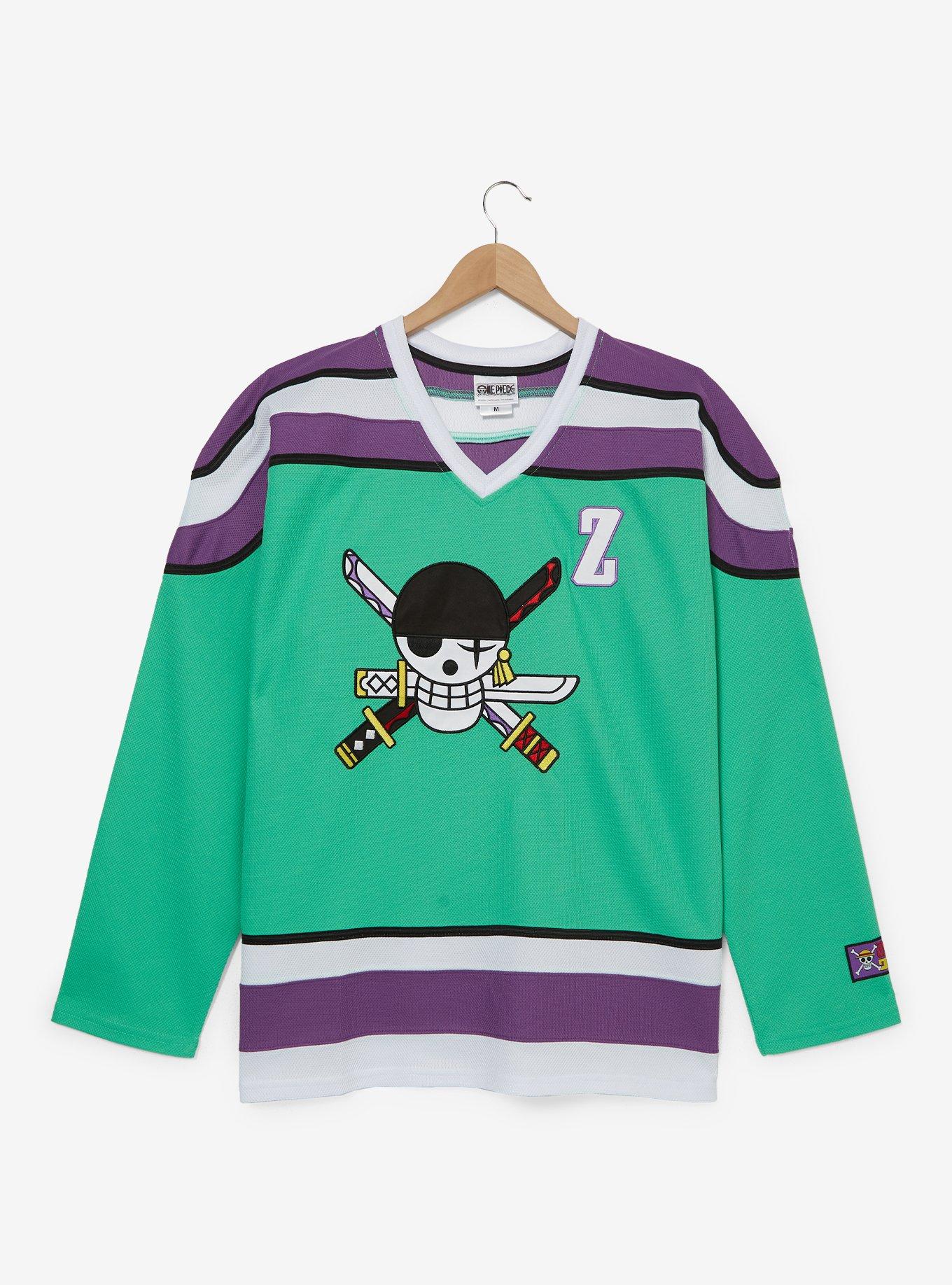 One Piece Roronoa Zoro Hockey Jersey — BoxLunch Exclusive