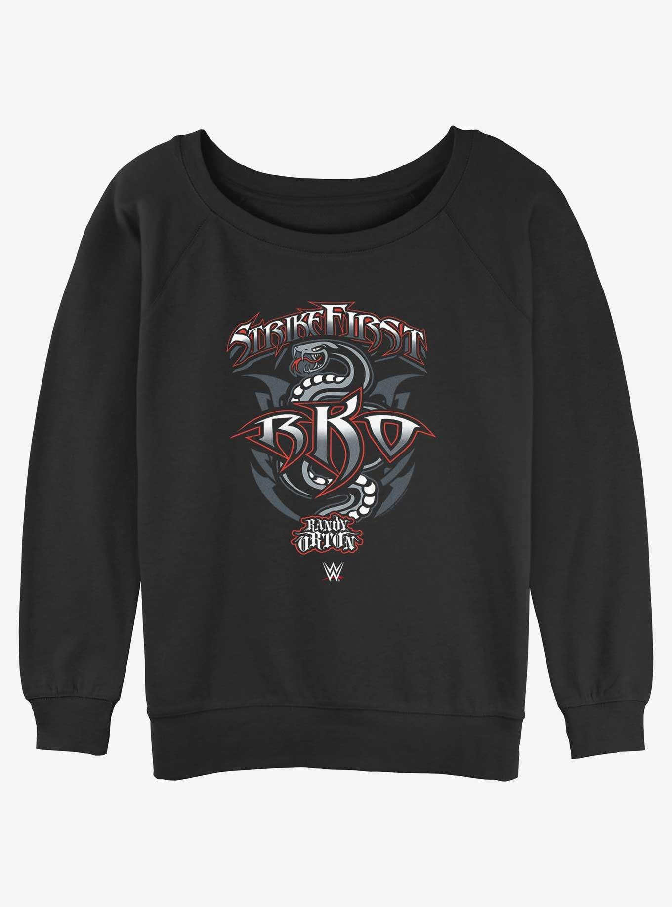 WWE Randy Orton RKO Strike First Womens Slouchy Sweatshirt, , hi-res