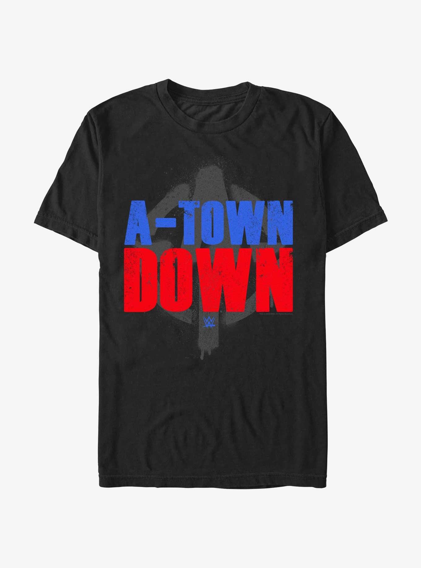 WWE Austin Theory A Town Down T-Shirt, BLACK, hi-res