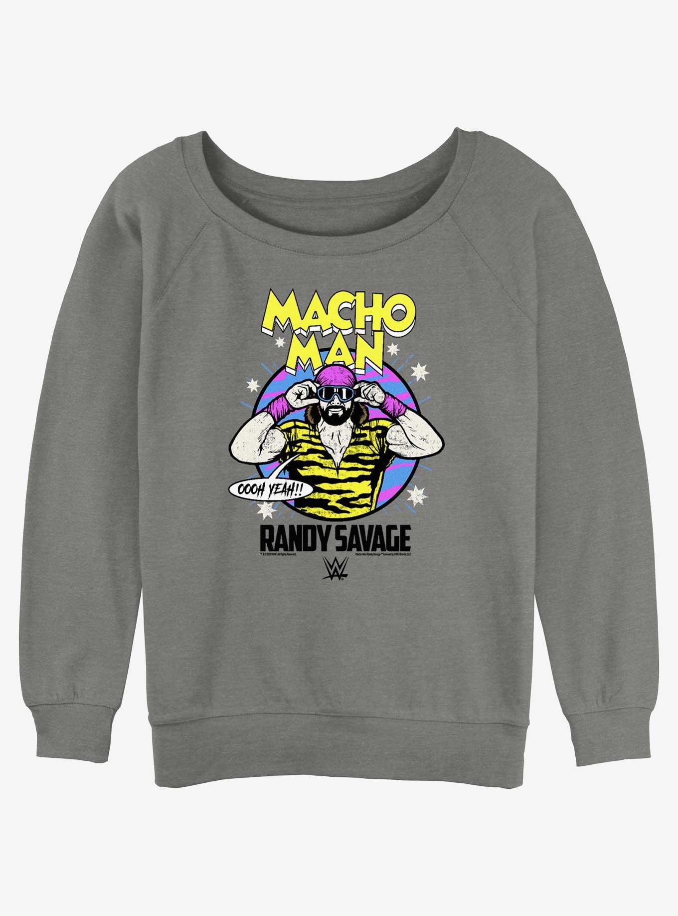 WWE Macho Man Randy Savage Womens Slouchy Sweatshirt, , hi-res