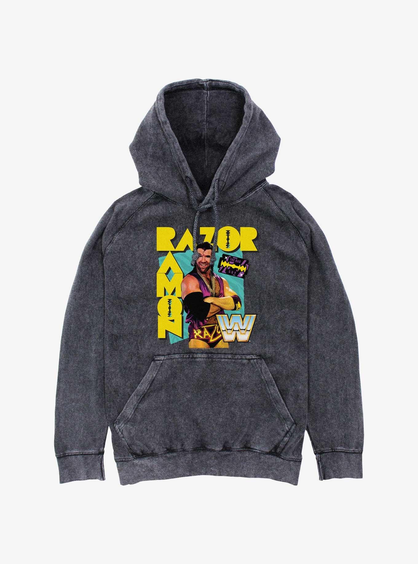 WWE Razor Ramon Hype Mineral Wash Hoodie, , hi-res