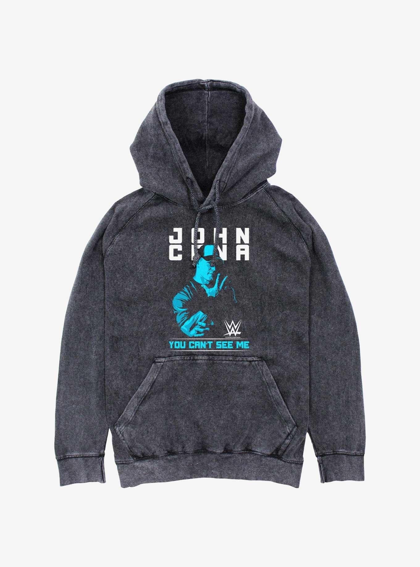 WWE John Cena You Can't See Me Mineral Wash Hoodie, , hi-res