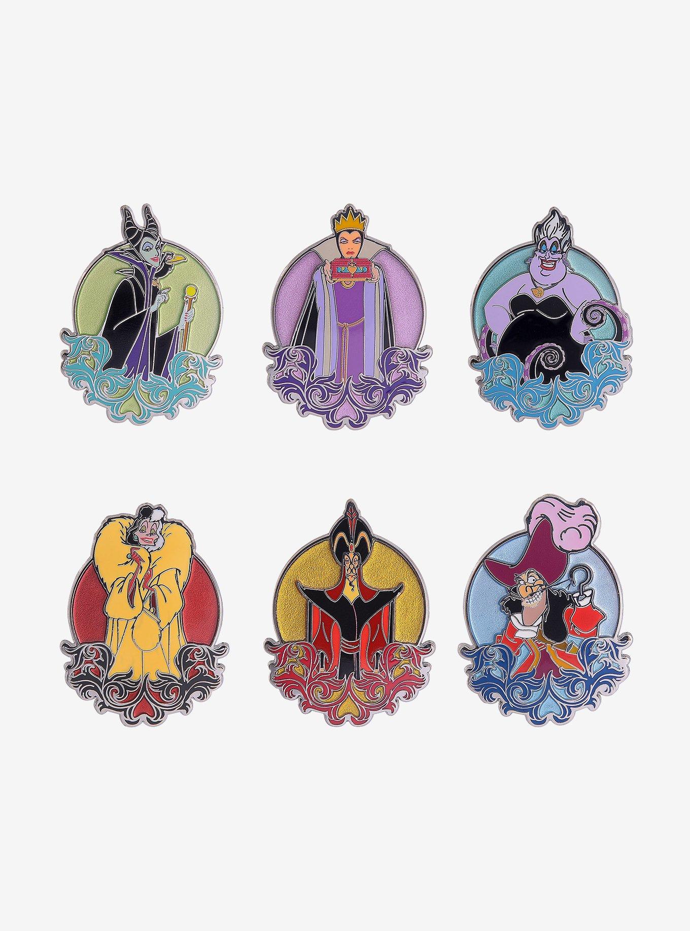 Our Universe Disney Villains Translucent Blind Box Enamel Pin — BoxLunch Exclusive, , hi-res