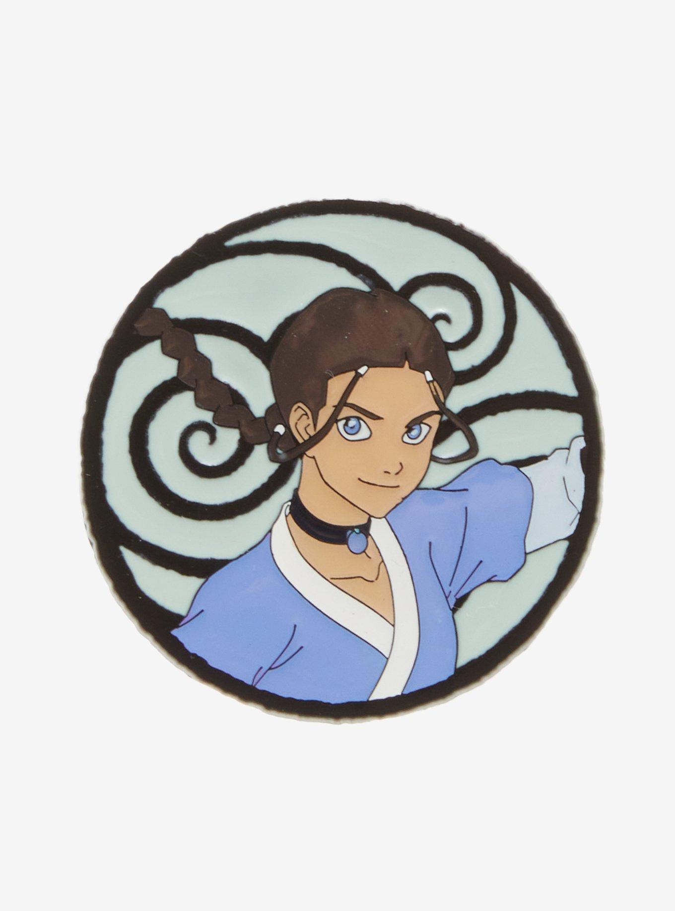 Avatar: The Last Airbender Katara UV Reactive Enamel Pin - BoxLunch Exclusive, , hi-res