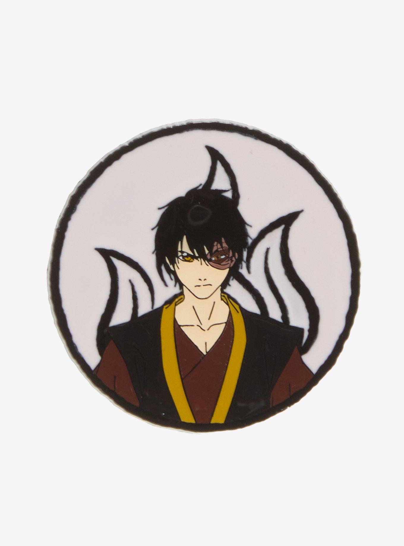 Avatar: The Last Airbender Zuko UV Reactive Enamel Pin - BoxLunch Exclusive, , hi-res