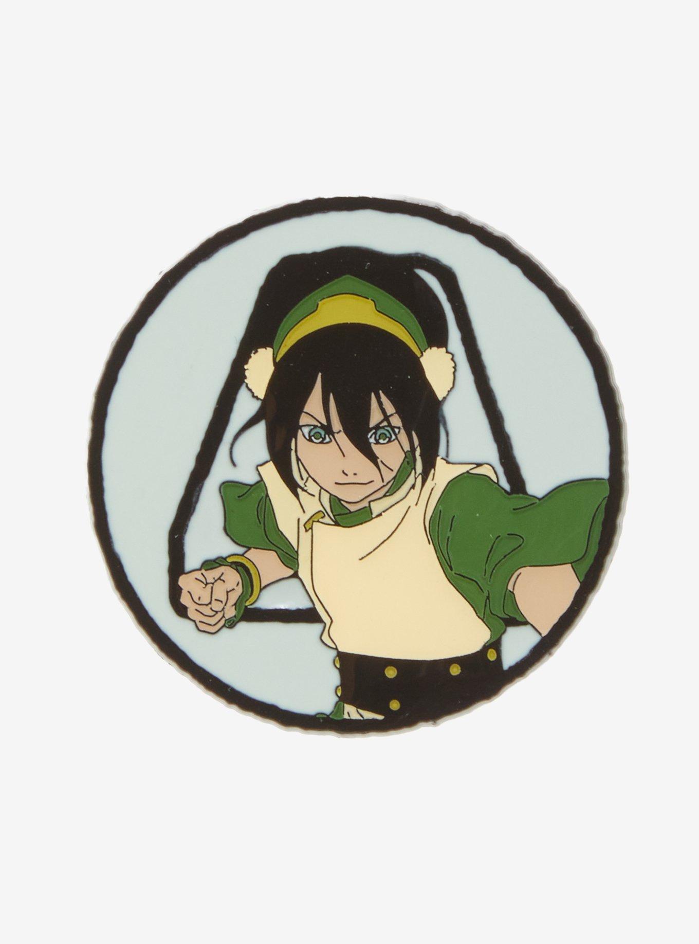 Avatar: The Last Airbender Toph UV Reactive Enamel Pin - BoxLunch Exclusive, , hi-res