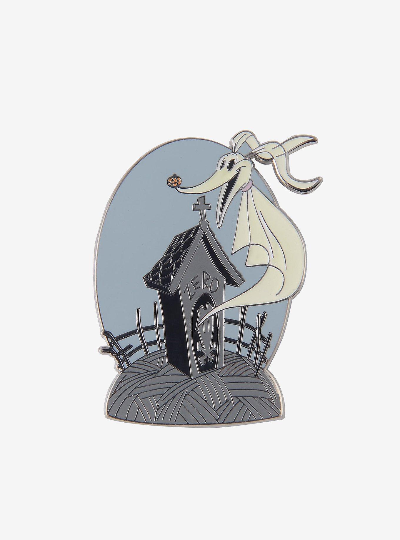 Our Universe Disney The Nightmare Before Christmas Zero Graveyard Enamel Pin — BoxLunch Exclusive, , hi-res